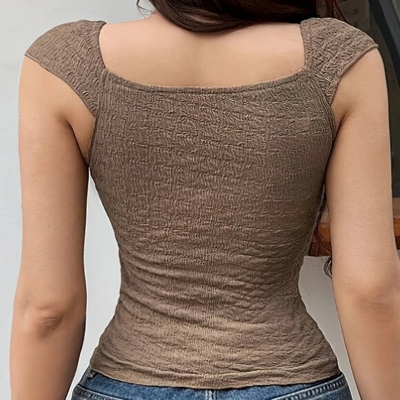 Brown Cami Top XL - Picture 2 of 9